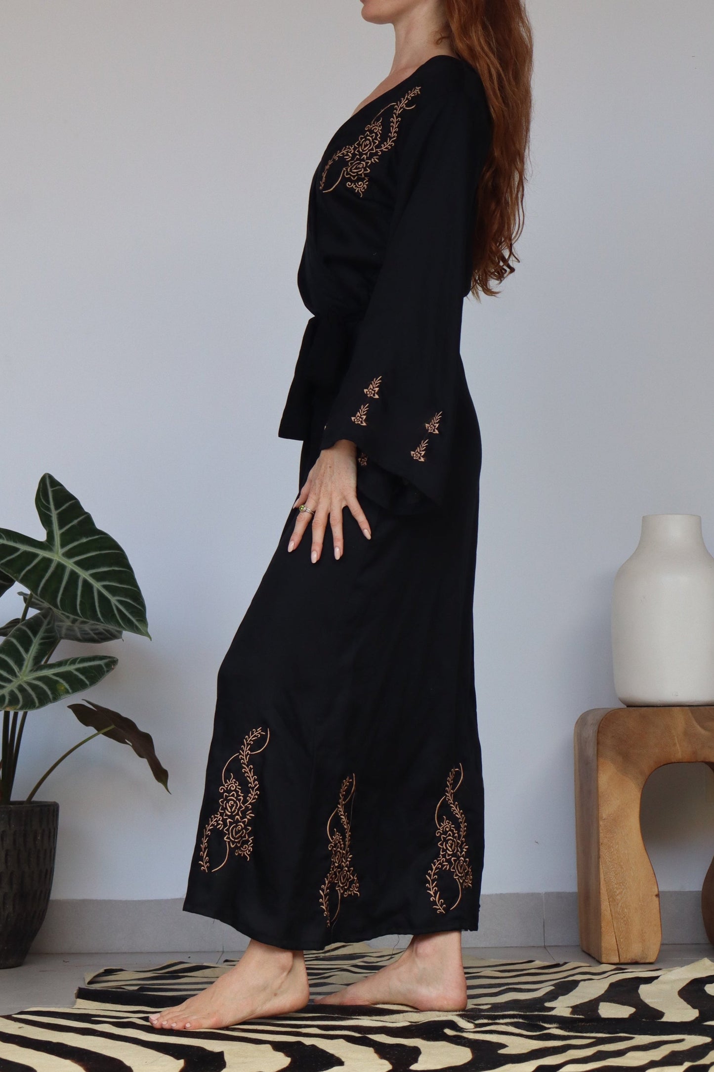 The Ember Kimono Dress
