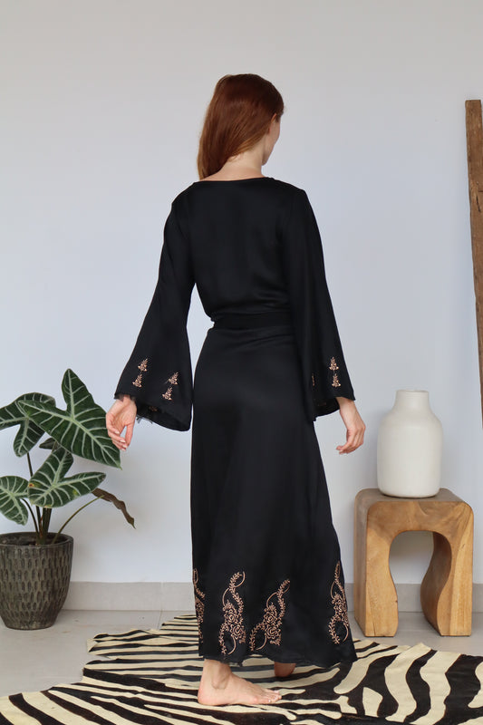 The Ember Kimono Dress