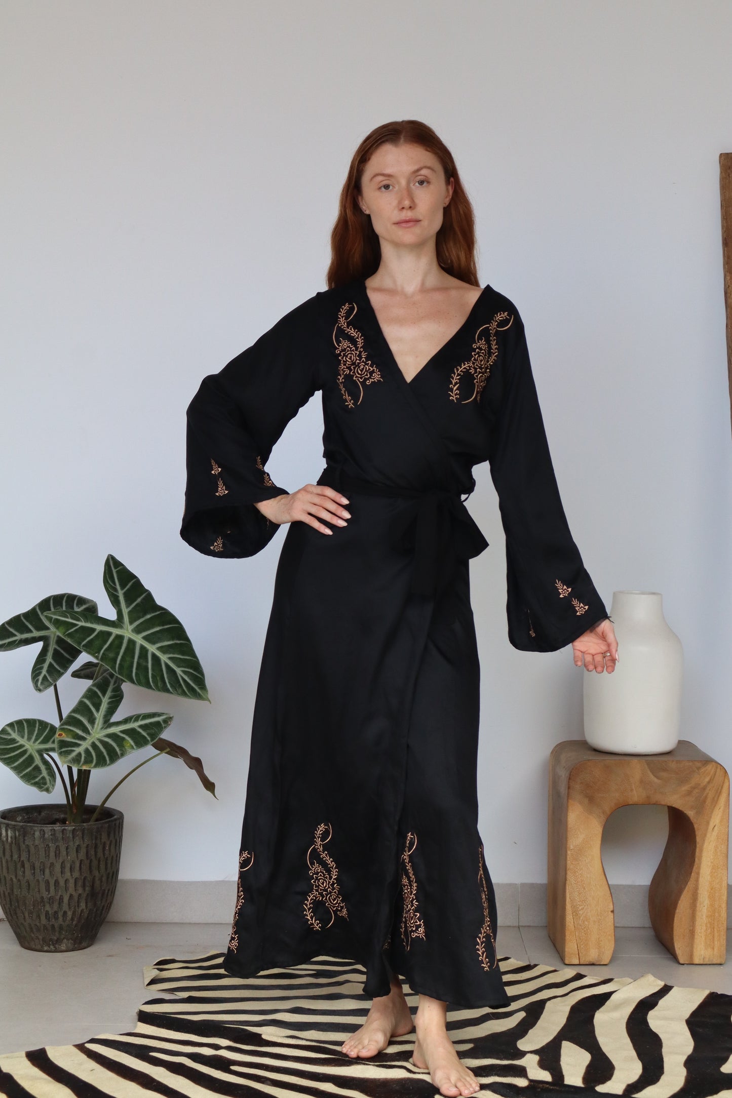 The Ember Kimono Dress