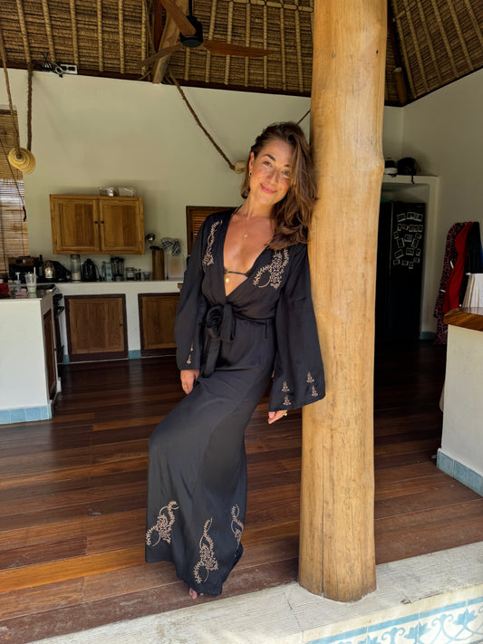 The Ember Kimono Dress