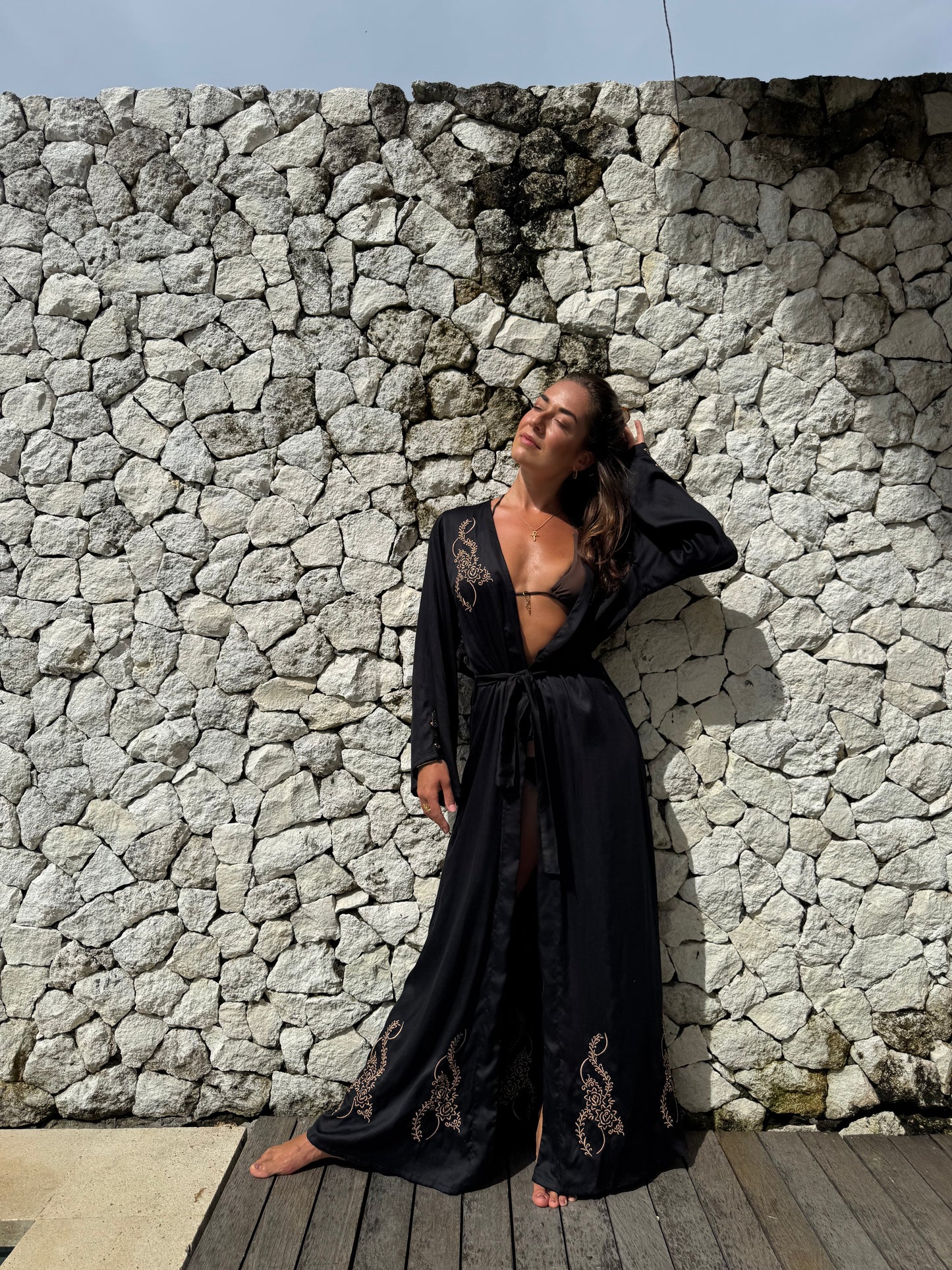 The Ember Kimono Dress