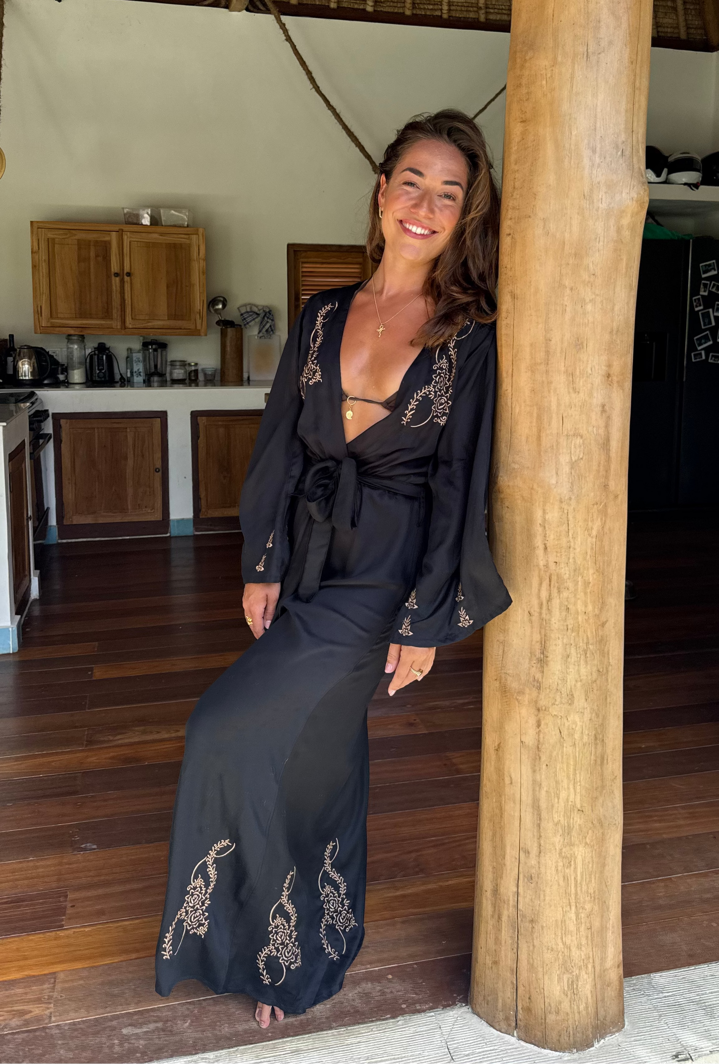 The Ember Kimono Dress
